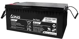 Акумуляторна батарея для ДБЖ Long AGM VRLA 12 V / 200 А*ч (LGL200-12BN) - мініатюра 1