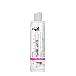 Бальзам для тонкого волосся без об'єму Kayan Professional Hyaluron Hair Balsam з гіалуроновою кислотою
