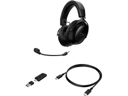 Навушники бездротові ігрові HyperX Cloud III S Wireless (A59YZAA) чорні - мініатюра 7