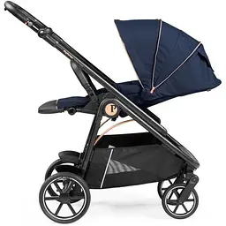 Коляска Peg-Perego Veloce Blue Shine, 2в1, синя (PACK-VEL2100000007) - мініатюра 3