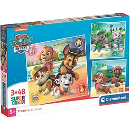  Пазл Clementoni Paw Patrol: 3 пазли по 48 елементів (25301)