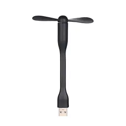 Вентилятор мобільний USB чорний - мініатюра 3