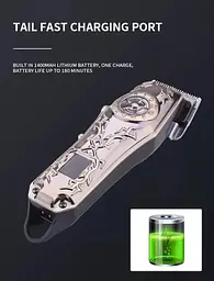 Машинка для стрижки волосся Kemei KM-2617 (KM-2617_645) - мініатюра 9