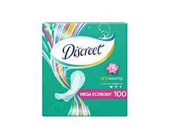 Прокладки щоденні DISCREET Deo Water Lily 100 шт - мініатюра 3