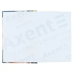 Книга записна Axent Flora A4 в клітинку 192 аркуша жовта (8423-27-A) - мініатюра 2