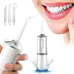 Іригатор портативний Oral Irrigator 3 режими роботи, 2 насадки - мініатюра 3