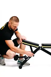 Лавка тренувальна Besport WB-002 універсальна для жиму та пресу - мініатюра 10