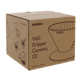 Пуровер керамічний Hario V60 Matte Black чорний (VDC-02-MB-UEX) - мініатюра 4