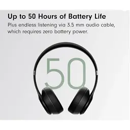Навушники з мікрофоном Beats by Dr. Dre Solo 4 Matte Black (MUW23) - мініатюра 6
