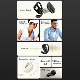 Навушники TWS Vention OpenBeat O11 Beige - мініатюра 4