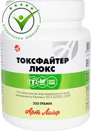 Токсфайтер Люкс 300грм. фільтри для комплексного очищення організму від отрут, токсинів і радіонуклідів. - мініатюра 1