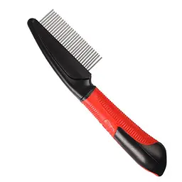 Flamingo Comb Rotating Teeth фламинго комб ротейтинг гребінець для собак з обертовими зубцями середня