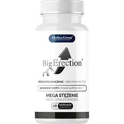 Капсули Medica-Group Big Erection Diet Supplement для підвищення ерекції для чоловіків 60 капсул