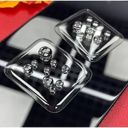 Захисне скло DK UV Curved для Apple Watch 45mm (clear) - мініатюра 7