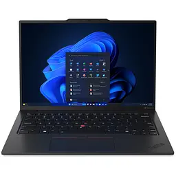 Ноутбук Lenovo ThinkPad X1 Carbon Gen 12 з процесором Intel Core Ultra 7 155U pana la 4.8GHz, 14", 2.8K, OLED, сенсорний, 32GB LPDDR5x, 1TB SSD, Intel® графікою, Windows 11 Pro, чорний, 3y Courier - мініатюра 3