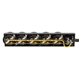 Мережевий фільтр LogicPower LP-X5 Premium на 5 розеток чорний 2 м (LP9583) - мініатюра 3