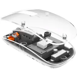 Миша WiWU WM105 Crystal Wireless Grey [100233] - мініатюра 3