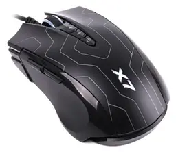 Миша A4Tech X89 Game Oscar Neon mouse Black, Optical, USB, 2400 dpi, Gaming X7, кабель 1,8 м (MAZE) - мініатюра 2