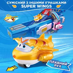 Ігрова фігурка-трансформер Super Wings Transform-a-Bots Золотий Хлопчик Golden Boy det0018387 - мініатюра 5
