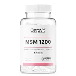 Препарат для суглобів і зв'язок OstroVit MSM 1200, 60 капсул
