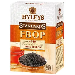 Уцінка. Чай чорний Hyleys Standards FBOP 100г  - мініатюра 1