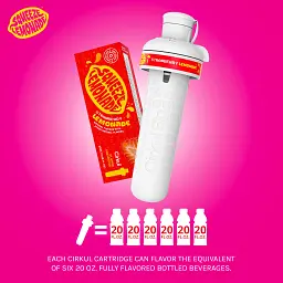 Картридж для напоїв Cirkul Squeeze Lemonade зі смаком полуничного лимонаду 1 шт - мініатюра 2