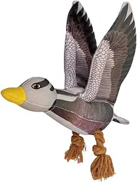 М'яка іграшка для собак Wild Goose Rope Squeaker