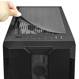 Корпус Chieftec HUNTER GS-01B-OP 4x120mm A-RGB, ATX, без БЖ, Black (GS-01B-OP) - мініатюра 2