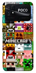 Чохол Demsky Minecraft collage для Xiaomi Poco C40