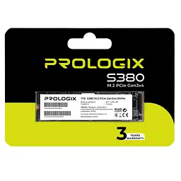 Накопичувач SSD ProLogix m.2 NVMe 1TB S380 (PRO1000GS380) - мініатюра 2