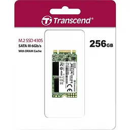 Накопичувач SSD M.2 2242 256GB Transcend (TS256GMTS430S) - мініатюра 3