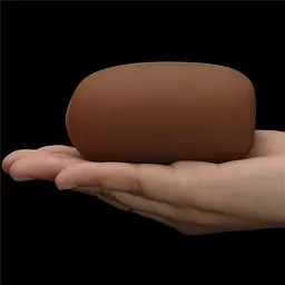 Подвійний мастурбатор Lovetoy Slider Double-Ended Vagina and Anus (коричневий) - мініатюра 7