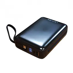 Зовнішній акумулятор Power bank LENYES PX270D 20000 mAh, PD22,5W + швидке заряджання батарея заряджання Чорний - мініатюра 3
