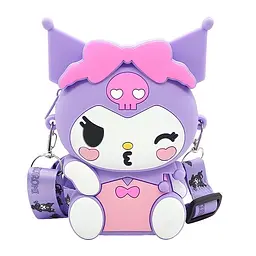 Сумочка Kuromi, ремінець, C68967 (В асортименті) - мініатюра 3