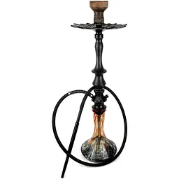 Кальян KARMA HOOKAH 3.2 Black (Craft DC Orange) - мініатюра 2