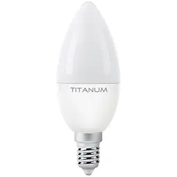 LED лампа Titanum C37 6W E14 3000K (TLС3706143) - мініатюра 2