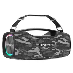 Портативна Bluetooth-колонка Hopestar A6X Camouflage Gray