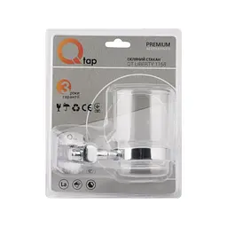 Склянка Qtap Liberty CRM 1158 хром - мініатюра 4