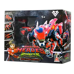 Динозавр-трансформер DINOSTER - МЕГА ДИНО-СТРАЙК РАПТОР DINOSTER EU580805 - мініатюра 3