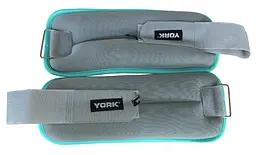 Обважнювачі York Fitness Soft для рук і ніг 2х2кг сірий - мініатюра 2