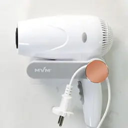 Тримач для фену MVM BP-32, білий з сірим (BP-32 WHITE/GRAY) - мініатюра 4