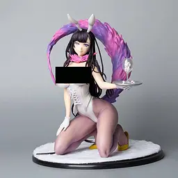 Коллекційна фігурка Qianye Demon Sister Chiba’s Indescribable Bunny Girl  +18 21 см Китай CH Q DS BS - мініатюра 2