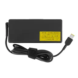 Блок живлення для ноутбука Lenovo 20V, 6.75A, 135W, USB+pin (Square 5 Pin DC Plug), black (без кабеля!)