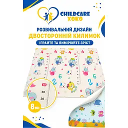 Дитячий килимок XoKo Childcare двосторонній термокилимок 200 × 180 х 0,8 см (XK-CHC-20-18-CRP1) - мініатюра 4