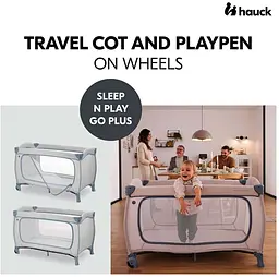 Дитячий манеж Hauck Sleep N Play Go Plus Dusty Mint - мініатюра 9