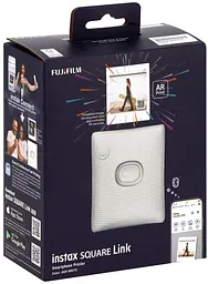 Фотопринтер Fujifilm Instax Square Link Ash White - мініатюра 8