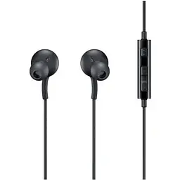 Дротова гарнітура Samsung 3.5 mm EO-IA500BBEGRU чорна EO-IA500BBEGRU - мініатюра 2
