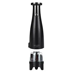 Набір з 3 млинів для спецій солі та перцю Adler AD 4449 на USB black - мініатюра 3