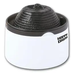 Фонтан для котів Croci Happy Drink чорний, з фільтром, 2 л, 37×18 см