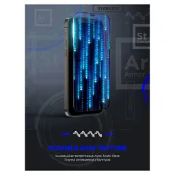 Скло захисне Armorstandart Space Black Icon Apple iPhone 15 Pro Max Black (ARM68228) - мініатюра 3
